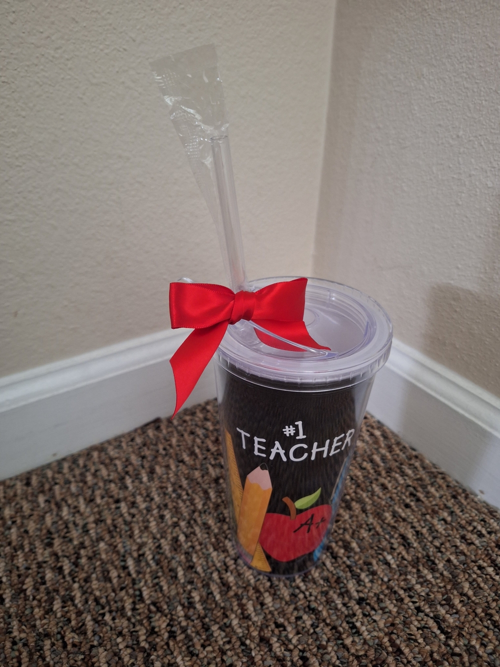 Burton #1 Teacher Tumbler